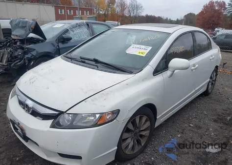 2009 Honda Civic Ex-L z USA, uszkodzony, nr VIN 19XFA16969E005873